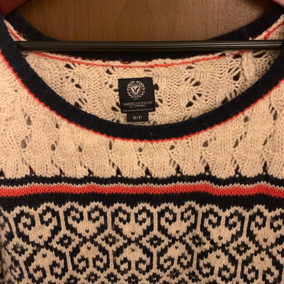 Y2K AEO Retro Fair Isle Sweater - Picture 4 of 6
